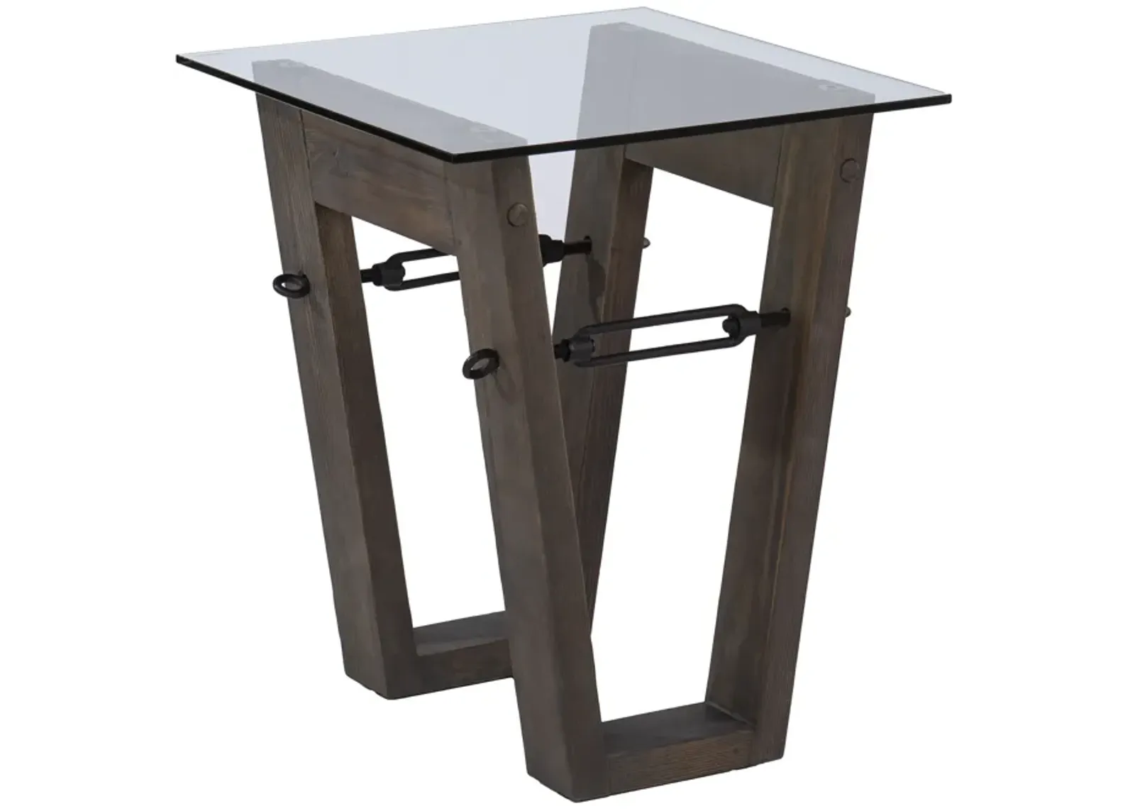 Remi Reclaimed Wood End Table