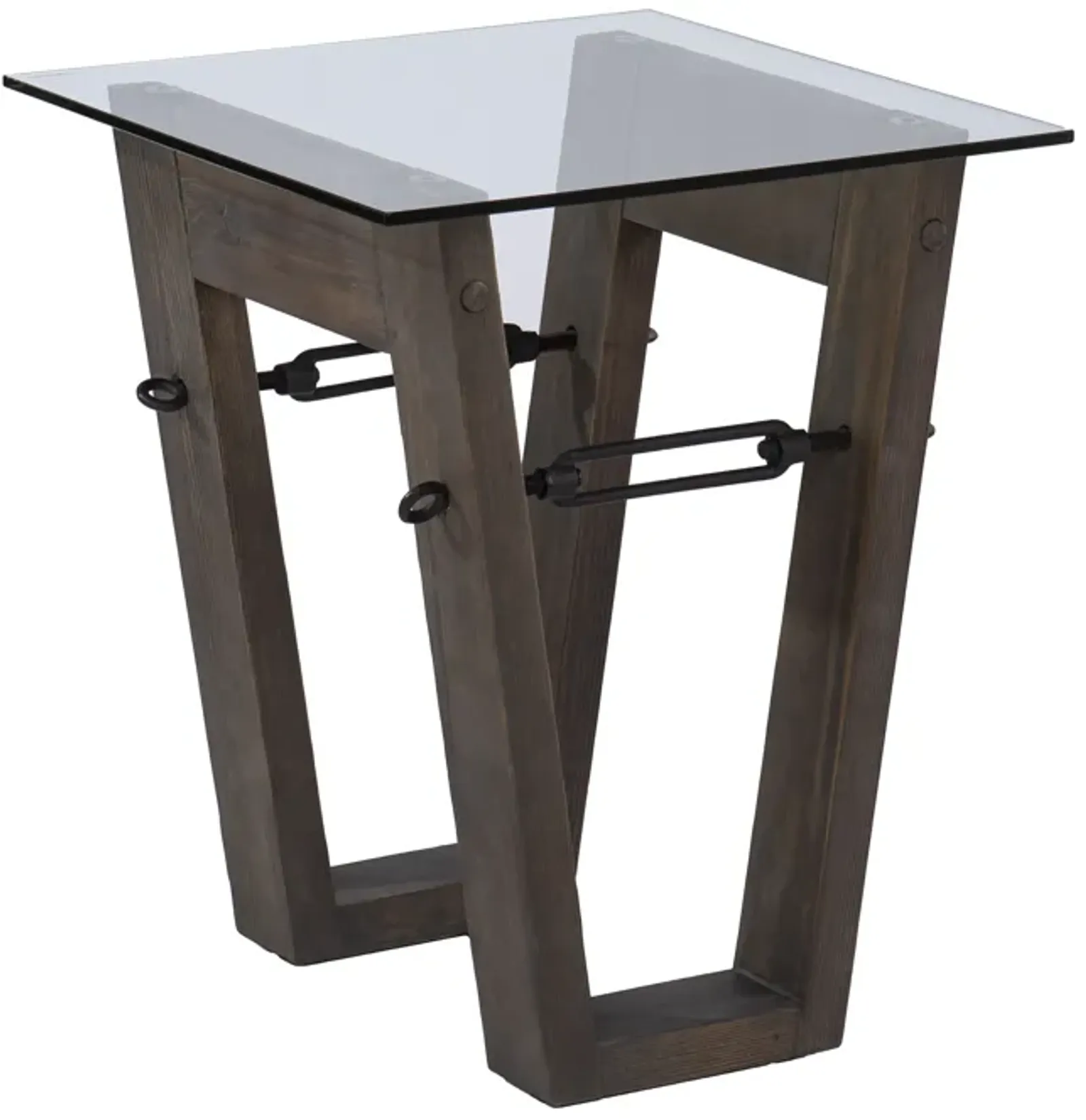 Remi Reclaimed Wood End Table