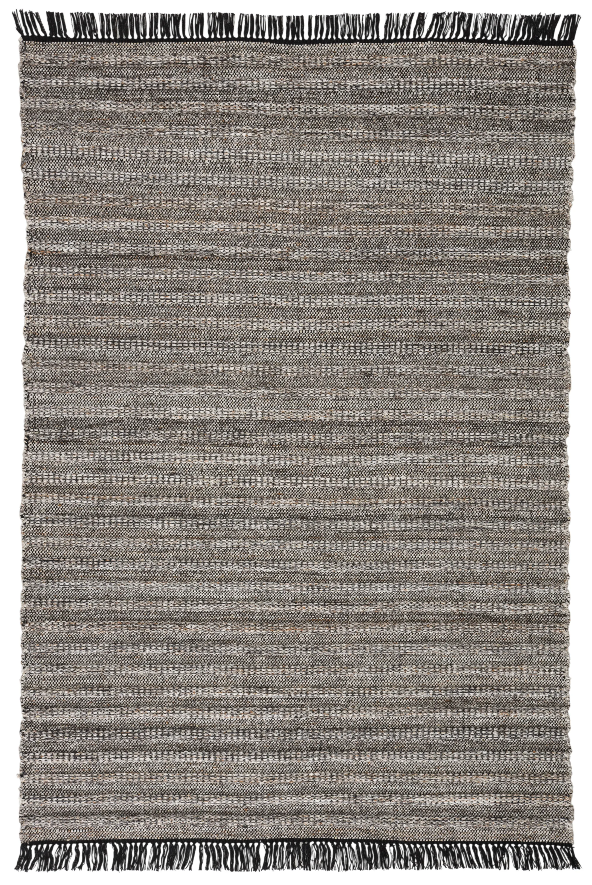 Castillo Torre Black 3' x 10' Runner Rug