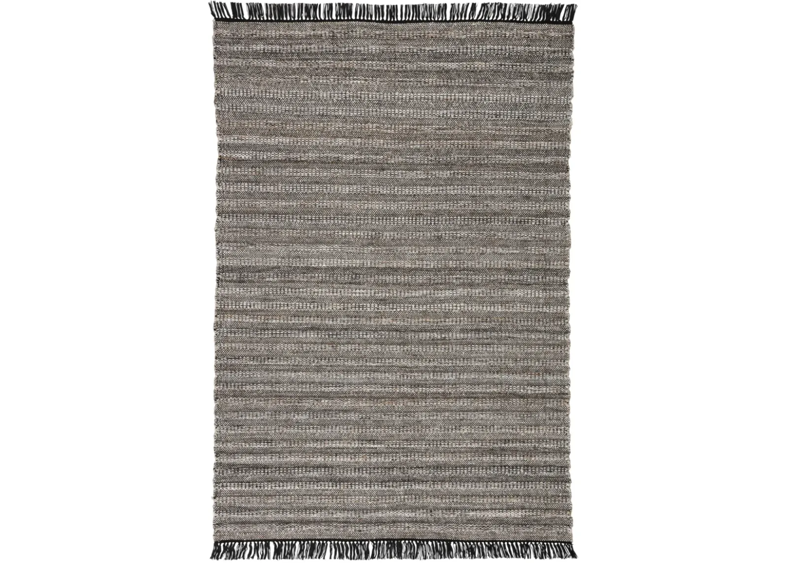 Castillo Torre Black 3' x 10' Runner Rug