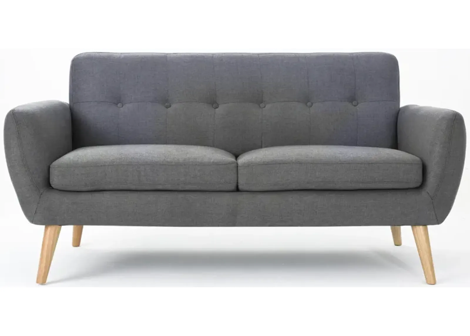 Merax Modern Fabric Loveseat Sofa