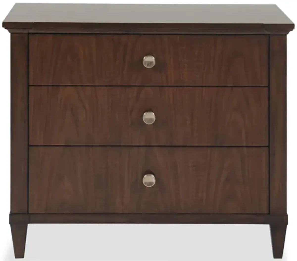 Archives Three-Drawer Nightstand