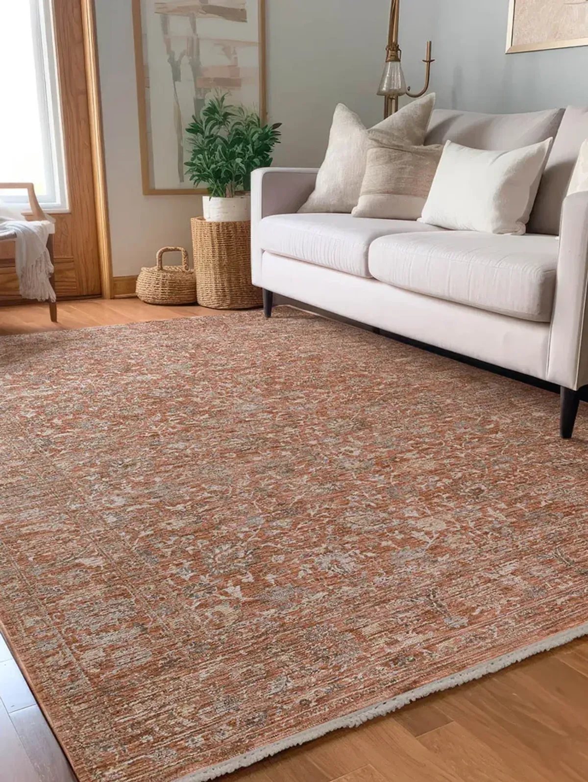 Vienna VI9 Paprika 2'3" x 7'10" Rug