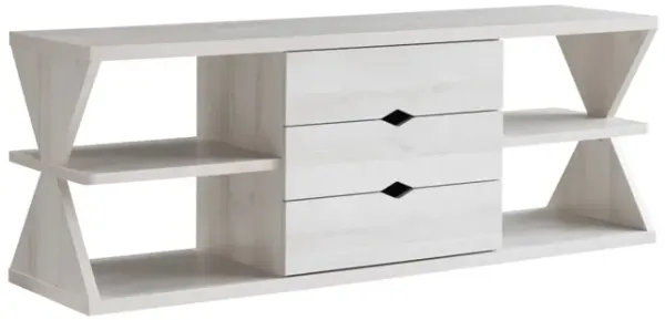 Streamdale TV Stand White Oak