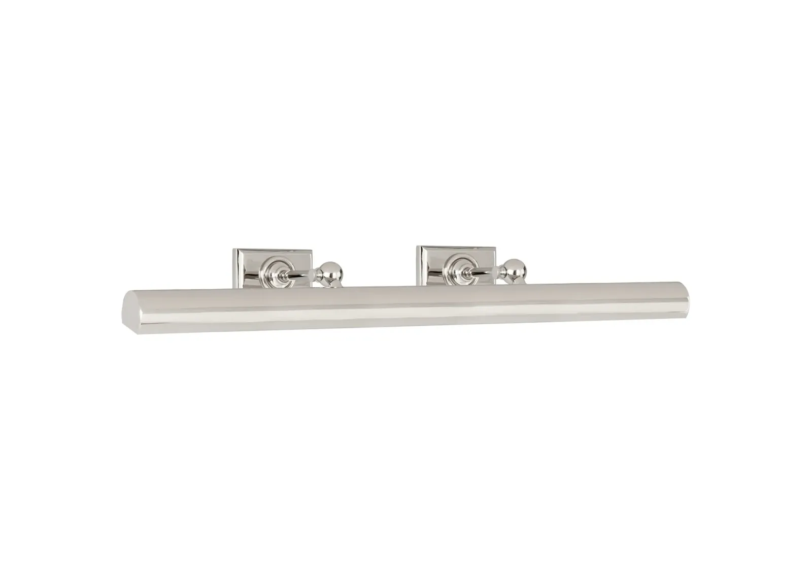 30" Cabinet Maker's Picture Light in Polished Nickel