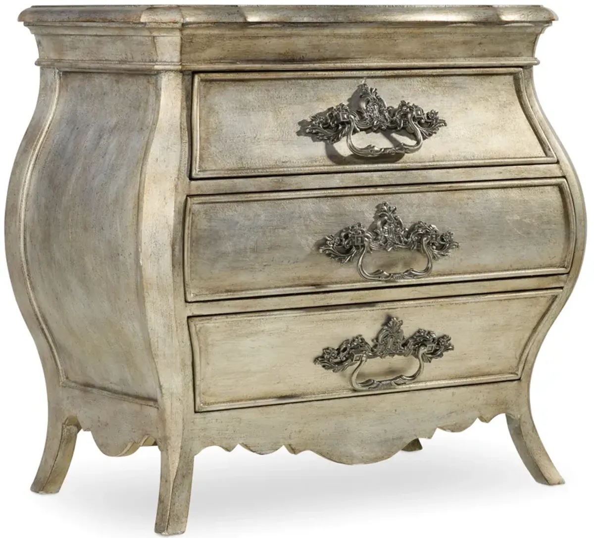 Sanctuary Nightstand in Silver