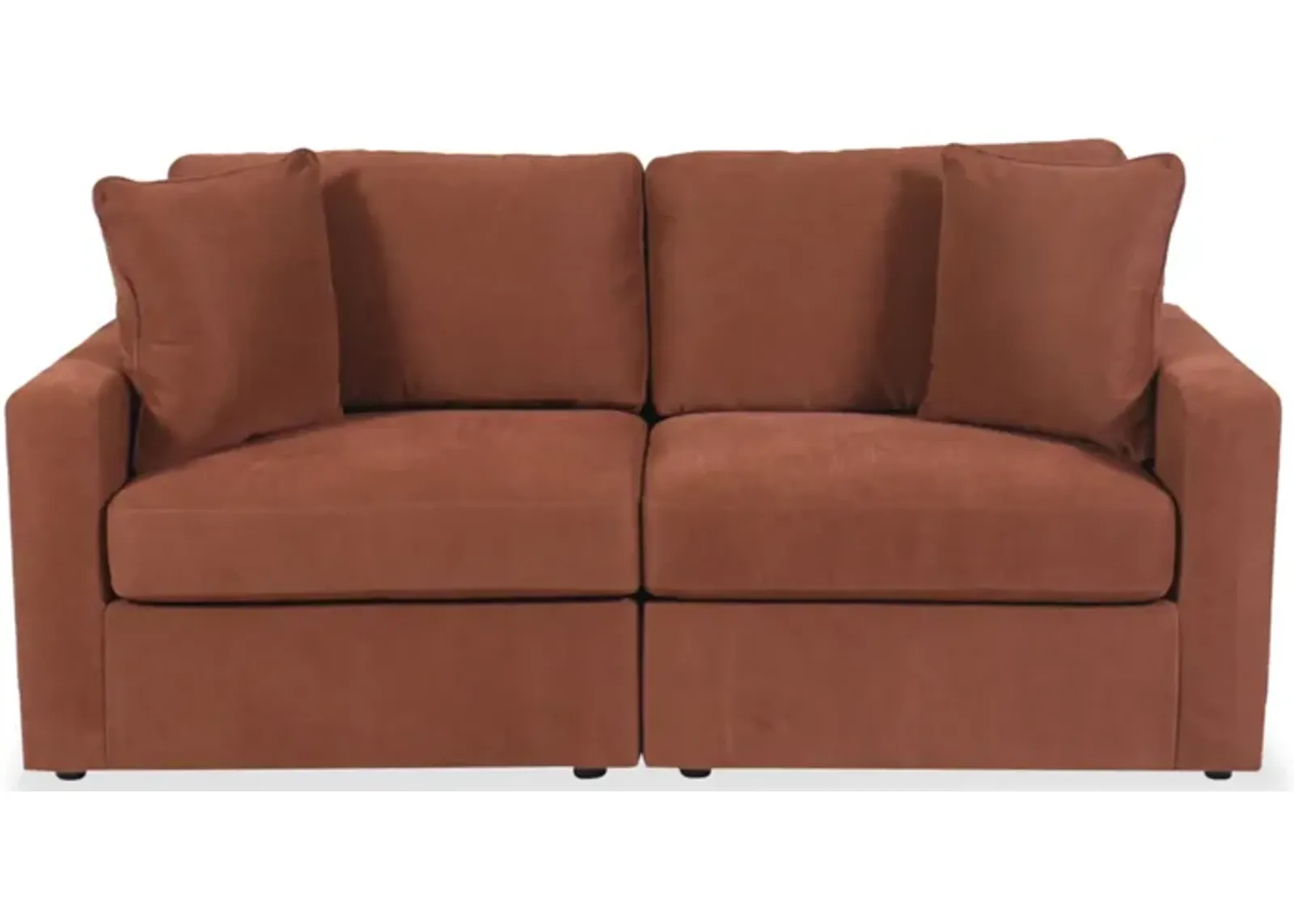 Modmax 2-Piece Modular Performance Fabric Loveseat