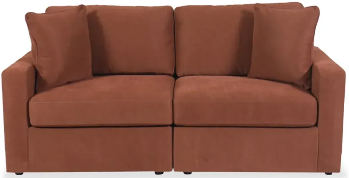 Modmax 2-Piece Modular Performance Fabric Loveseat