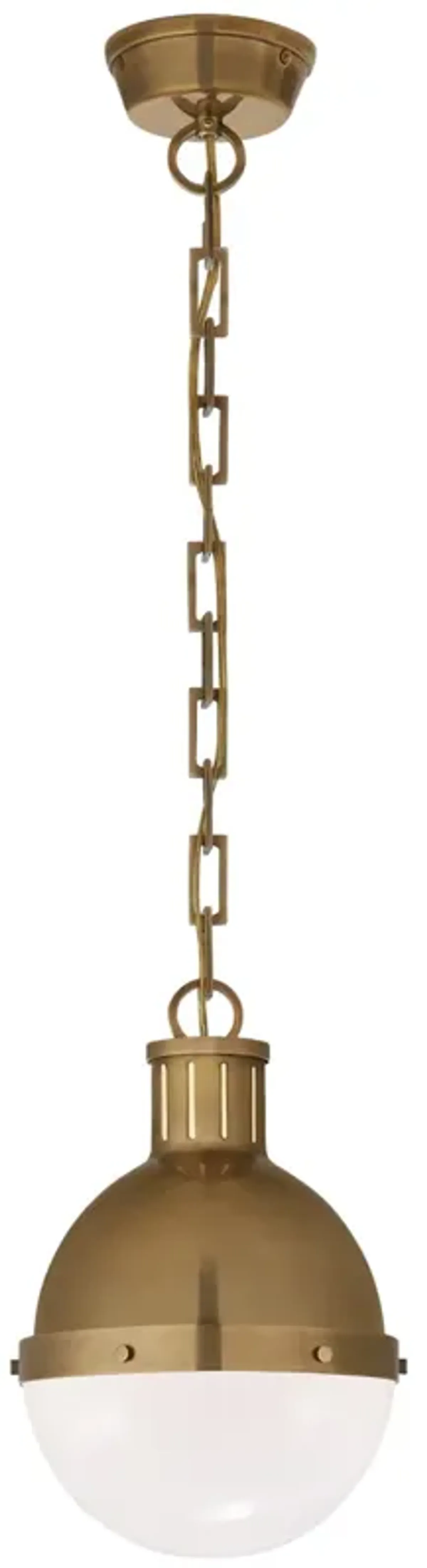 Hicks Small Brass Pendant