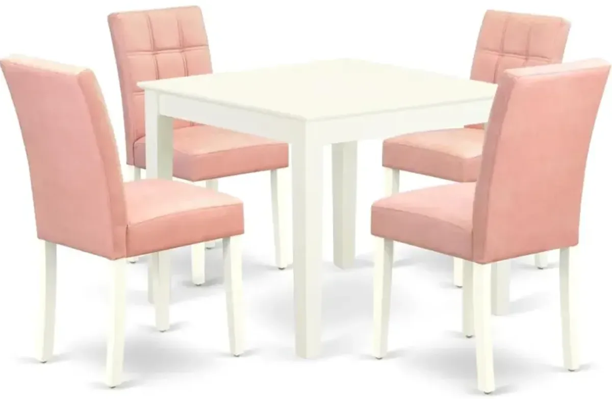 5 Piece Dinette Table Set consists A Kitchen Table