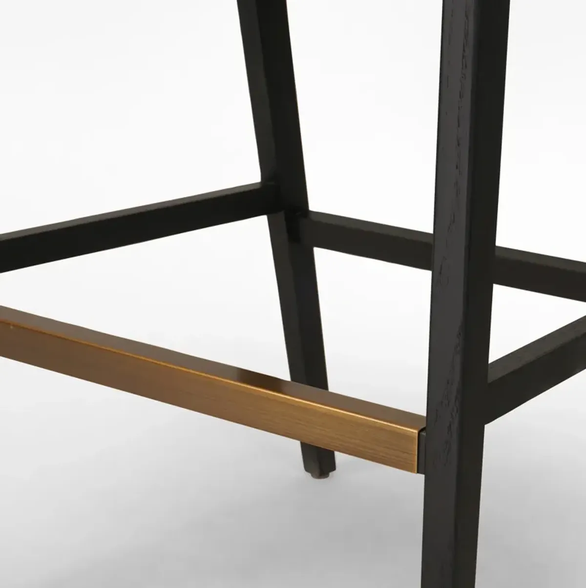 Antonia Cane Arm Counter Stool in Ebony