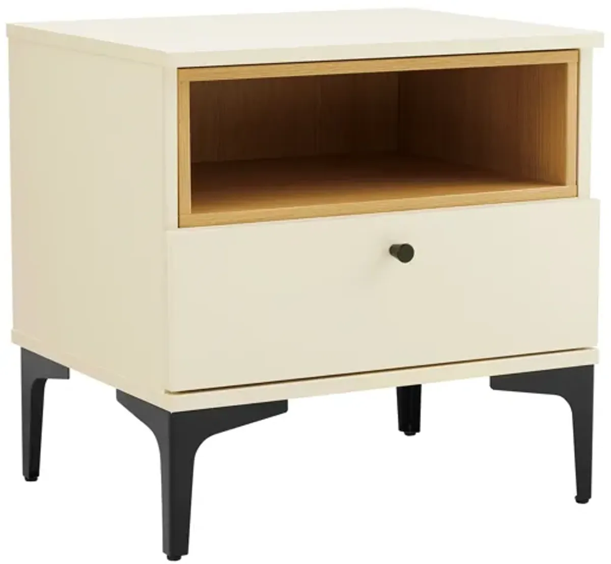 Amara Cream Nightstand