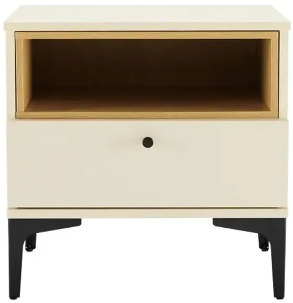 Amara Cream Nightstand
