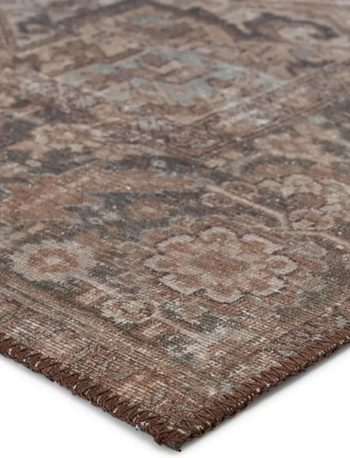 Harman By Katelester Minita Brown 5' x 7'6" Rug