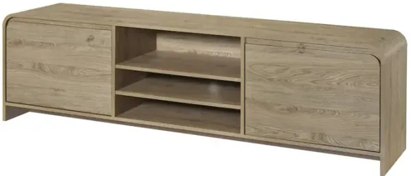 New Classic Furniture Mara Wood Natural TV Stand