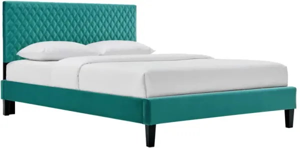 Modway - Garcelle Performance Velvet King Platform Bed