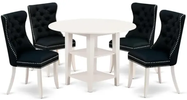 5 Piece Dining Table Set