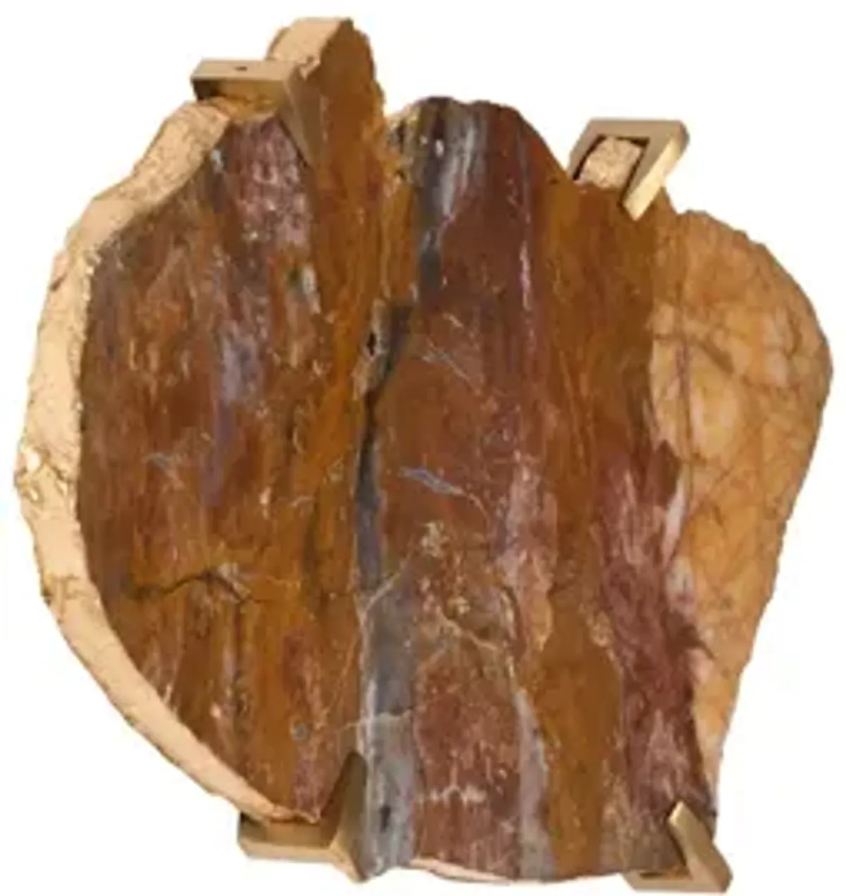 Gem Wall Tile in Brass Setting