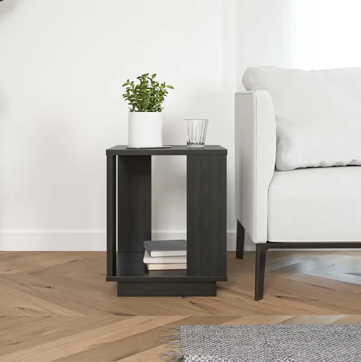 Ameriwood Home Knowle Contemporary Side Table