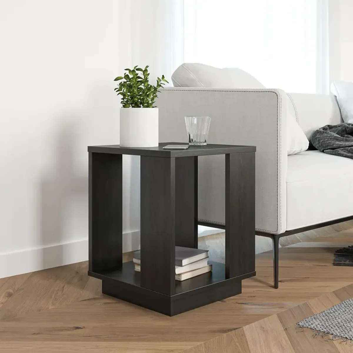 Ameriwood Home Knowle Contemporary Side Table