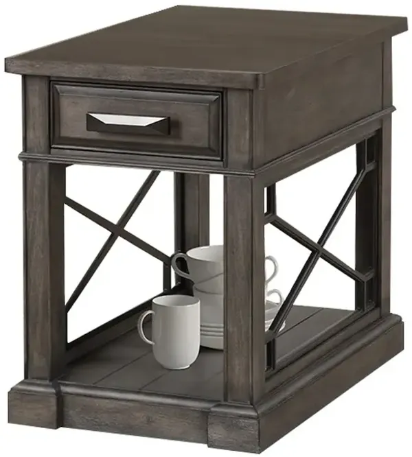 Parker House Furniture Parker House Sundance - Smokey Grey Chairside Table