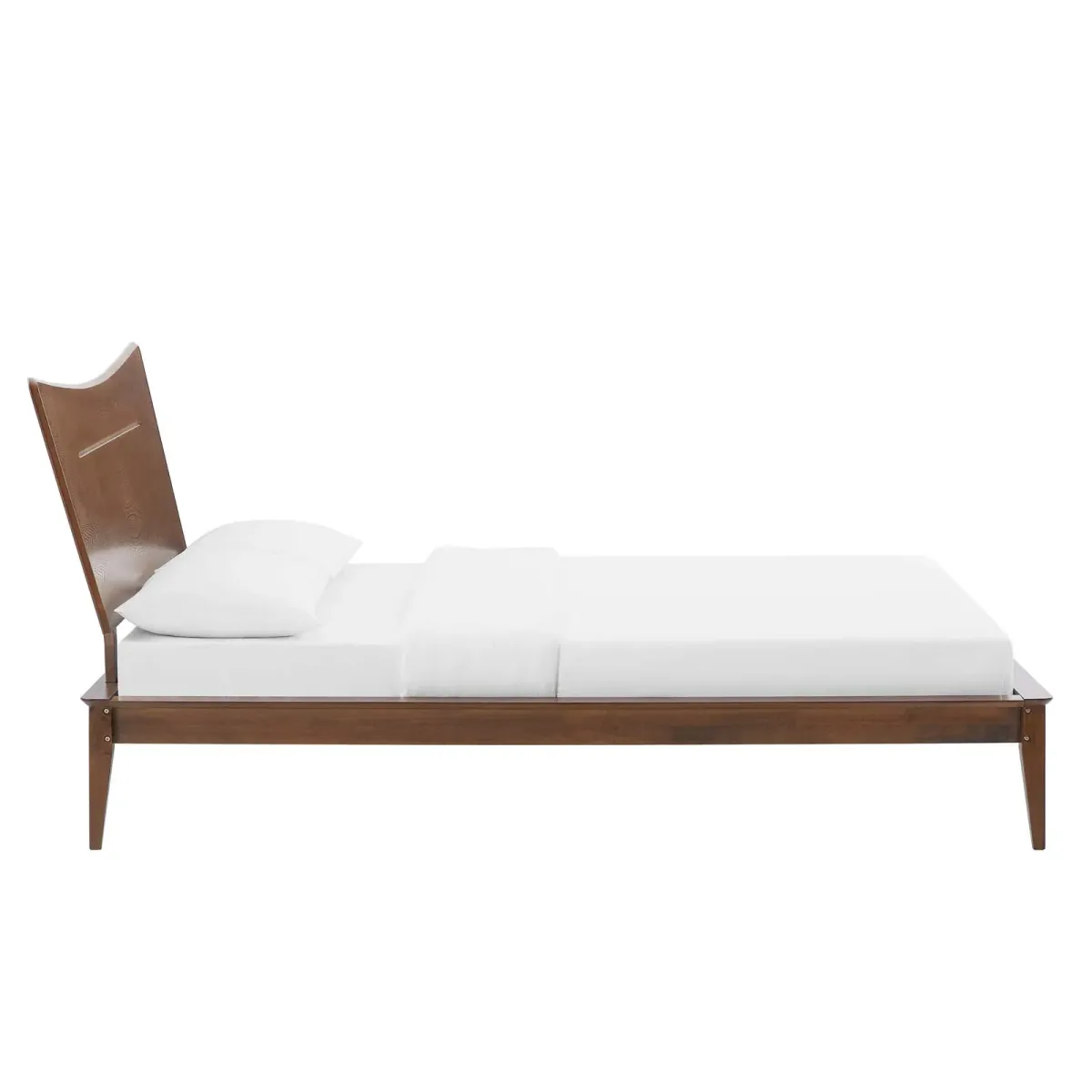 Modway - Astra Queen Wood Platform Bed Walnut