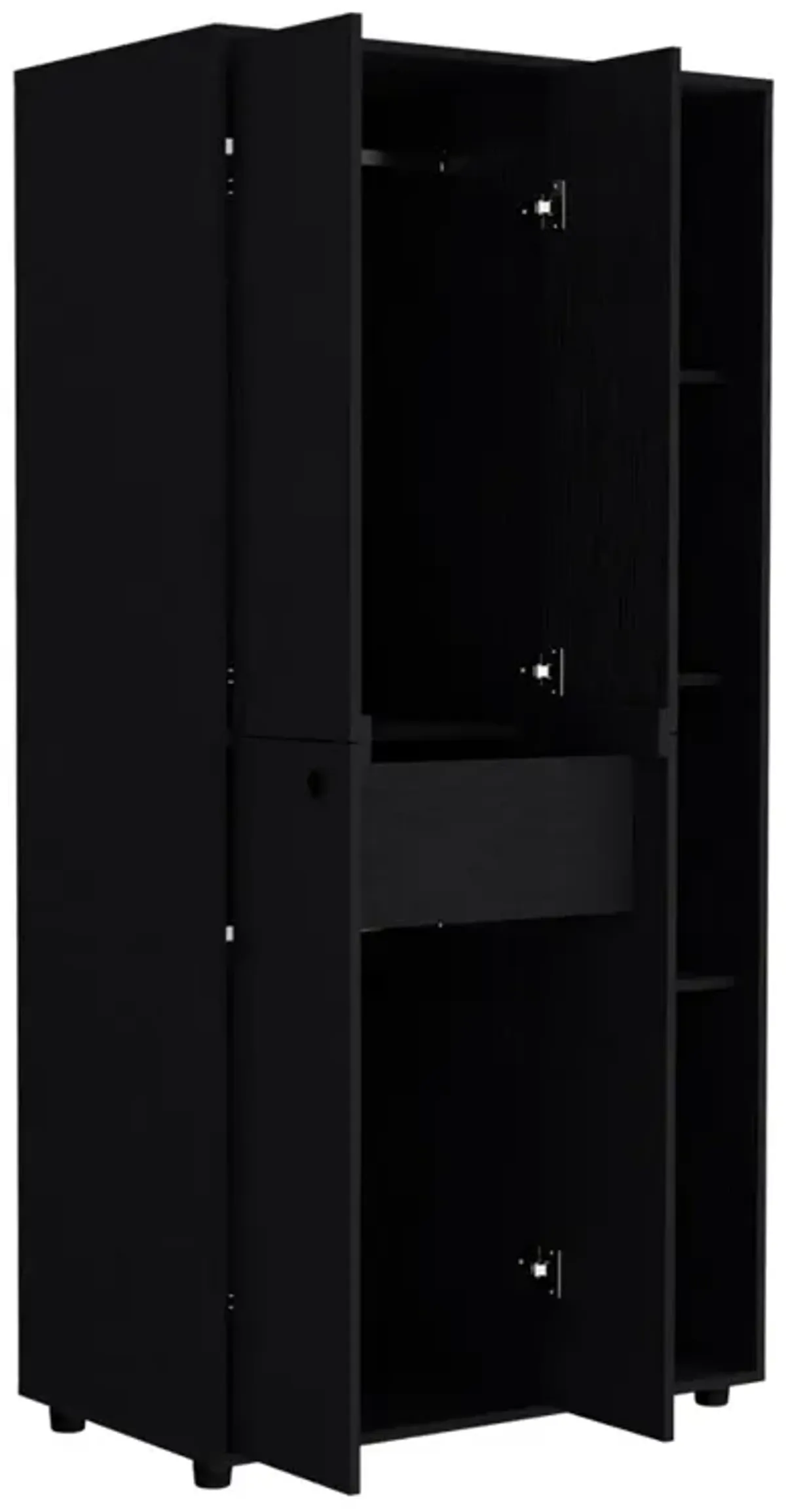 Armoire Boise, Bedroom, Black