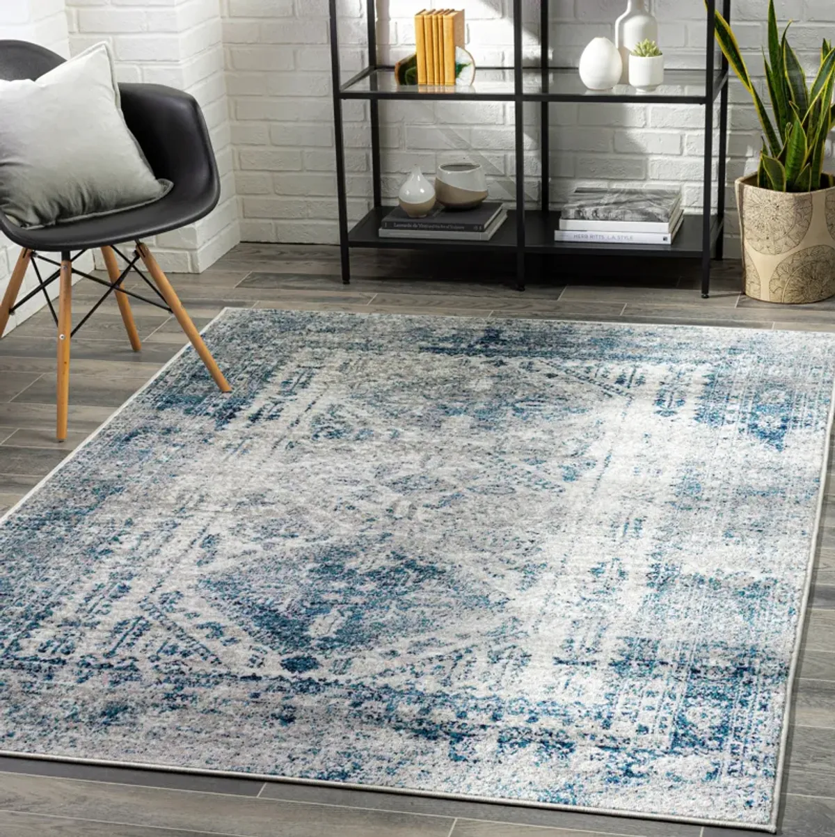 Monte Carlo MNC-2312 2' x 3' White Rug