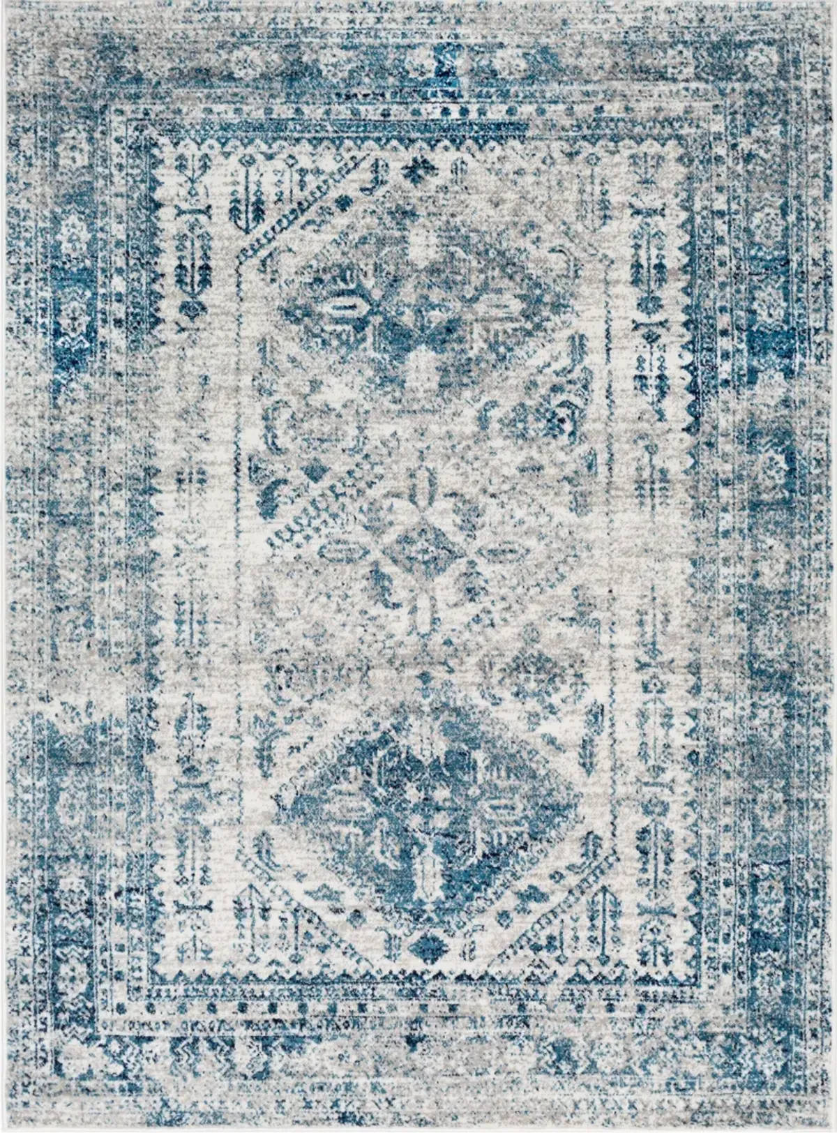 Monte Carlo MNC-2312 2' x 3' White Rug