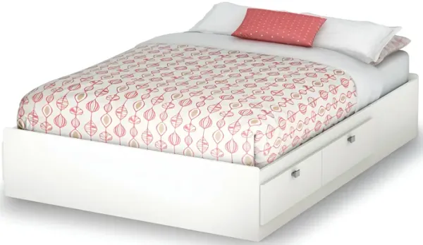 Modern Platform Bed with 4 Storage Drawers for Bedroom Organization and Style