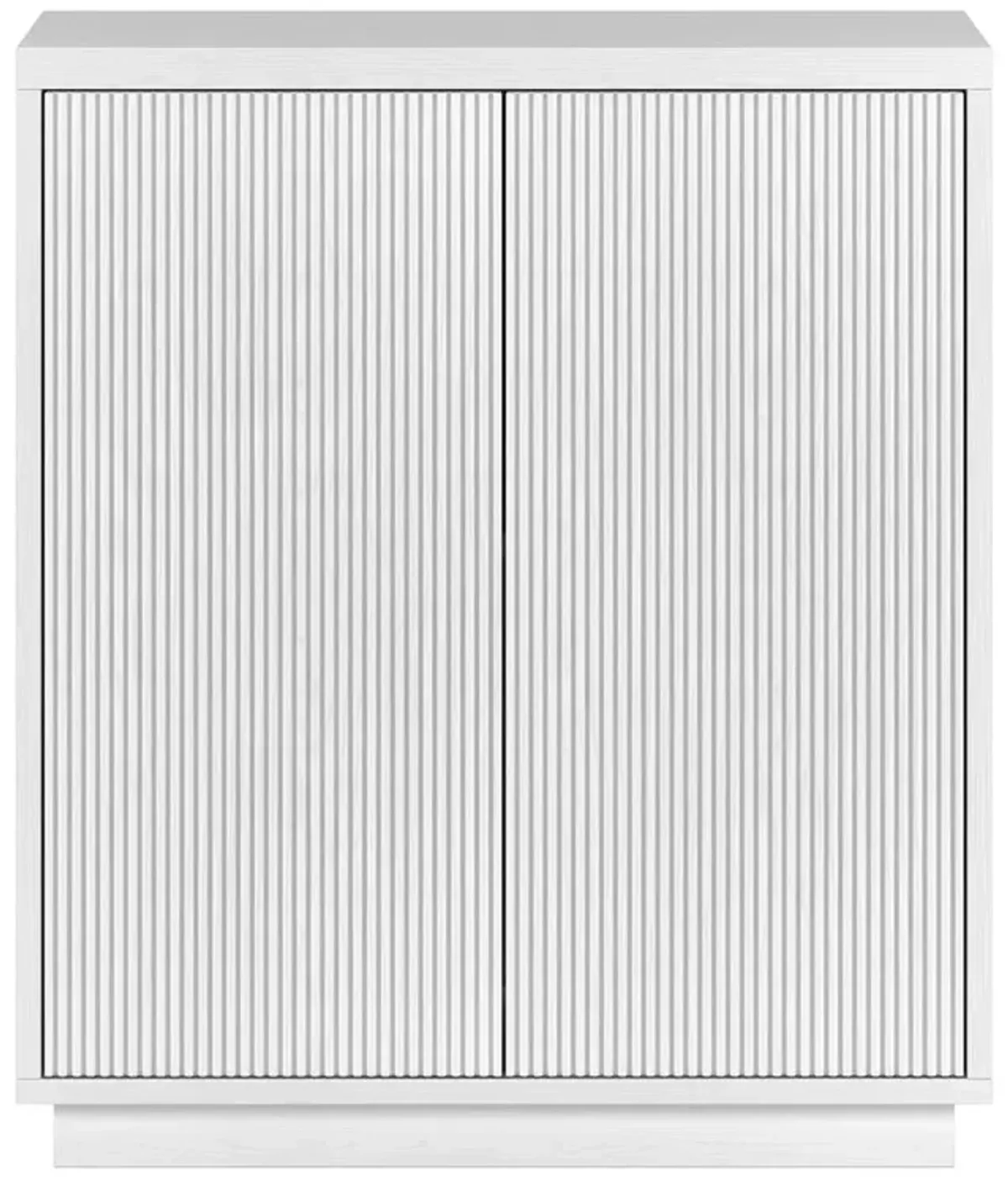 Hudson&Canal Alston 28 Wide Rectangular Accent Cabinet in White