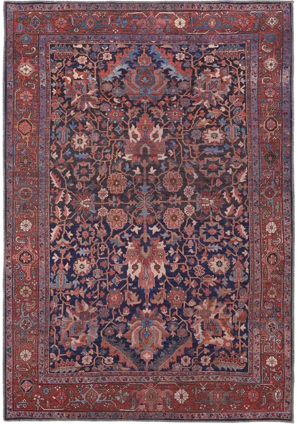 Rawlins 39HIF Red/Orange/Blue 2'7" x 8' Rug