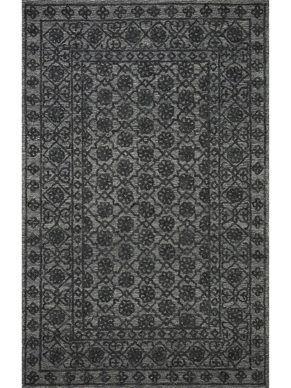 Cecelia CEC01 Smoke/Dk. Grey 8'6" x 12' Rug