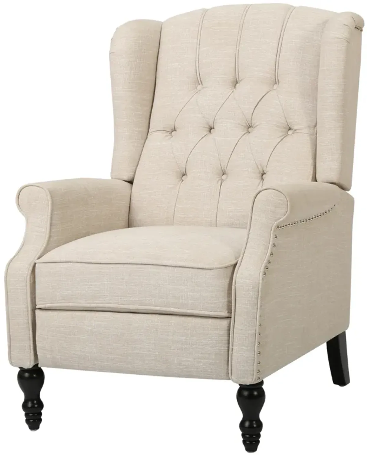 Merax Tufted Fabric Arm Chair Recliner