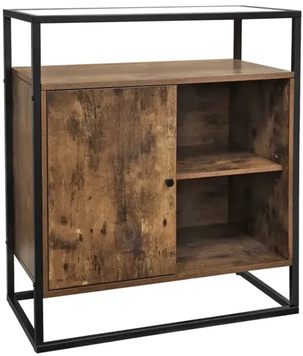 Hivvago Storage Cupboard Console Table