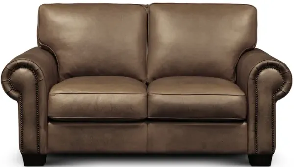 Valencia Brown Loveseat