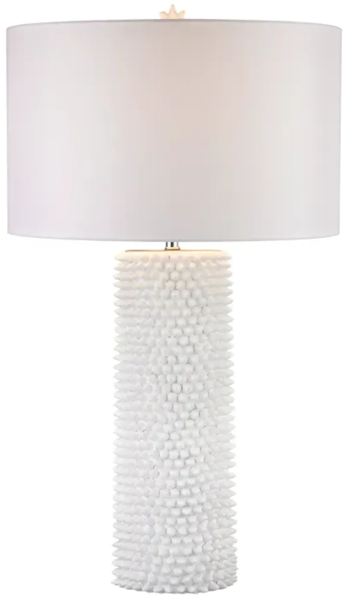 Punk 30'' High 1-Light White Table Lamp