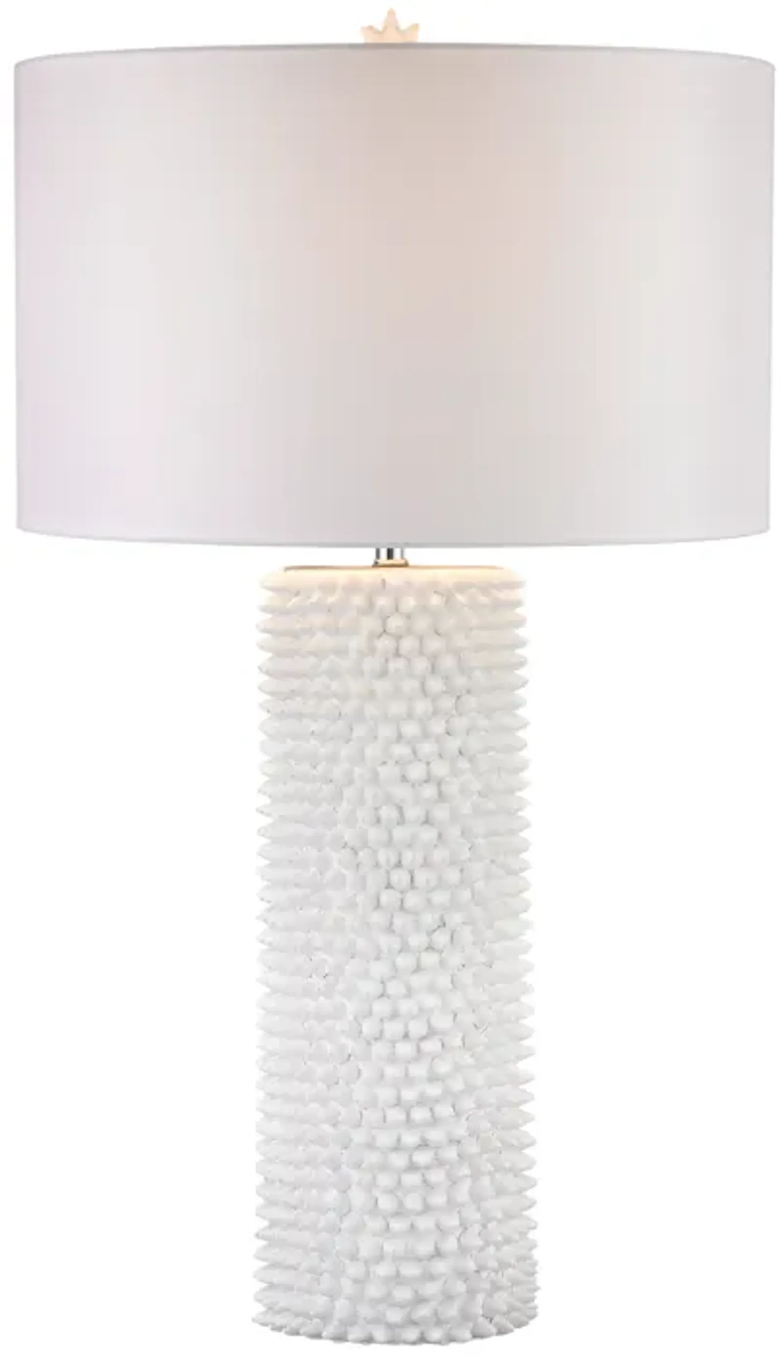 Punk 30'' High 1-Light White Table Lamp