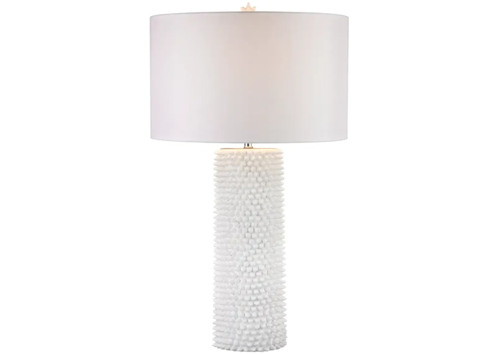 Punk 30'' High 1-Light White Table Lamp