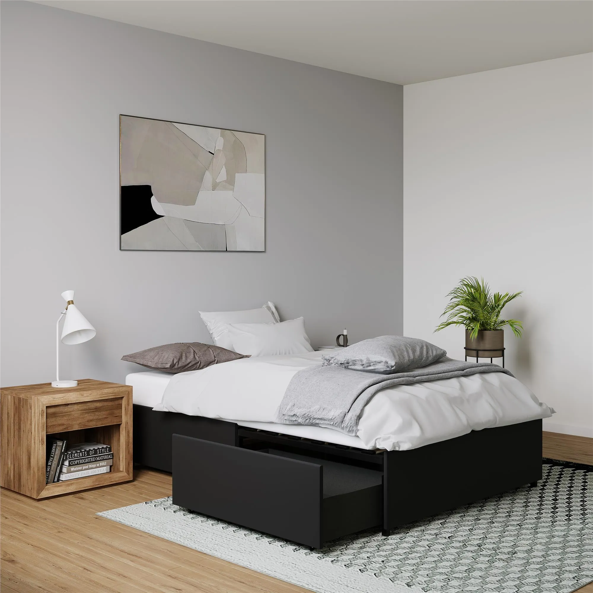 Micah Platform Bed with Storage