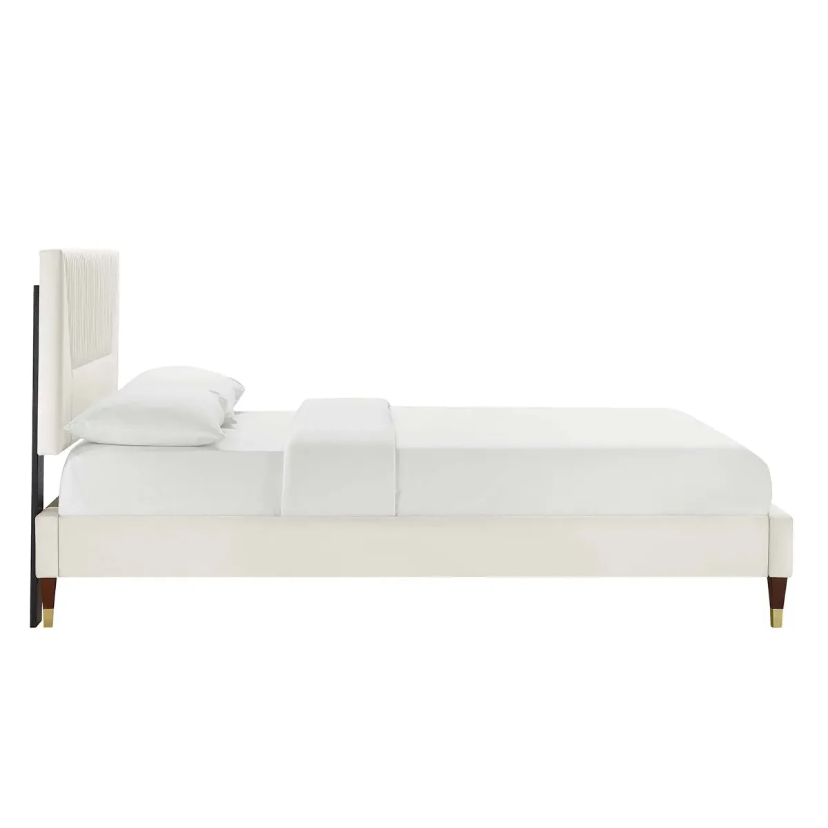 Modway - Yasmine Channel Tufted Performance Velvet King Platform Bed