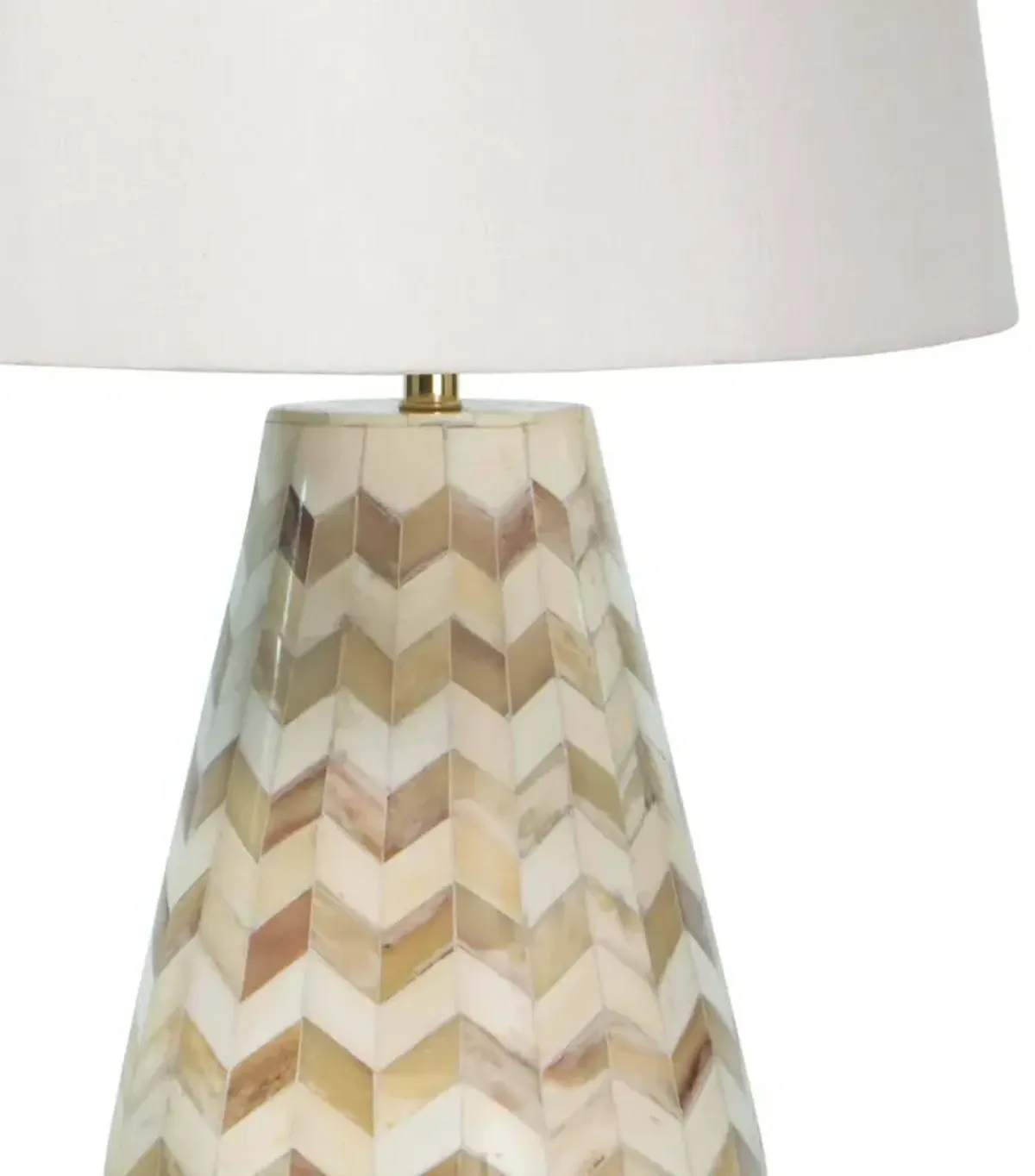 Cassia Chevron Table Lamp