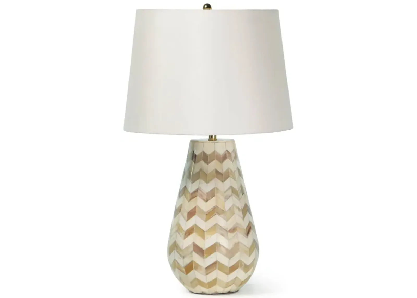 Cassia Chevron Table Lamp