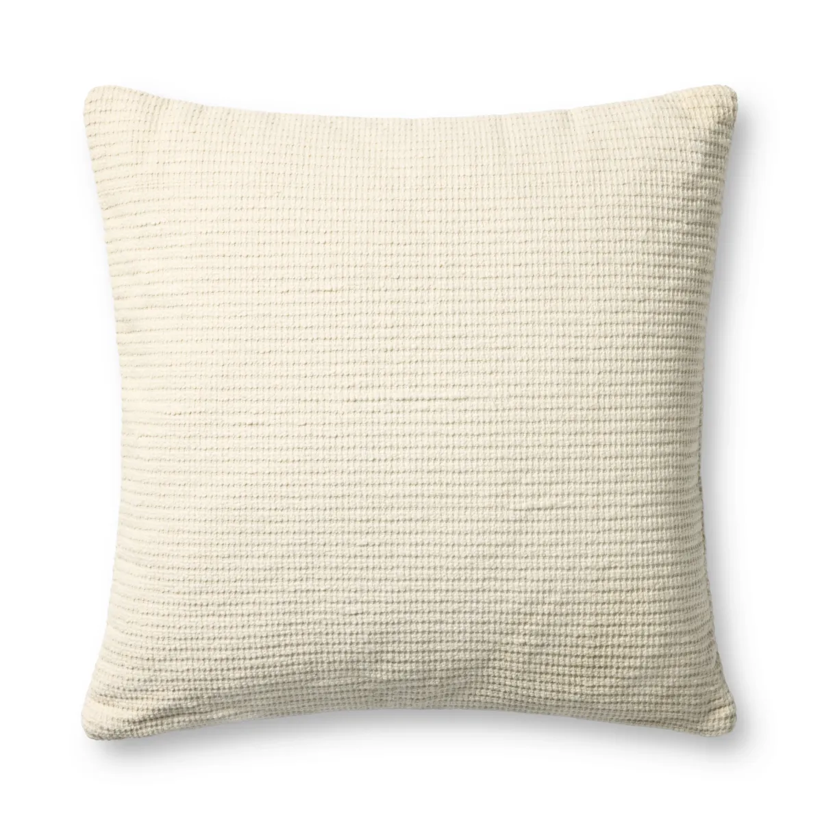 Bedford PJBR0003 Ivory 24" x 24" Pillow with Poly by Jeremiah Brent x Loloi