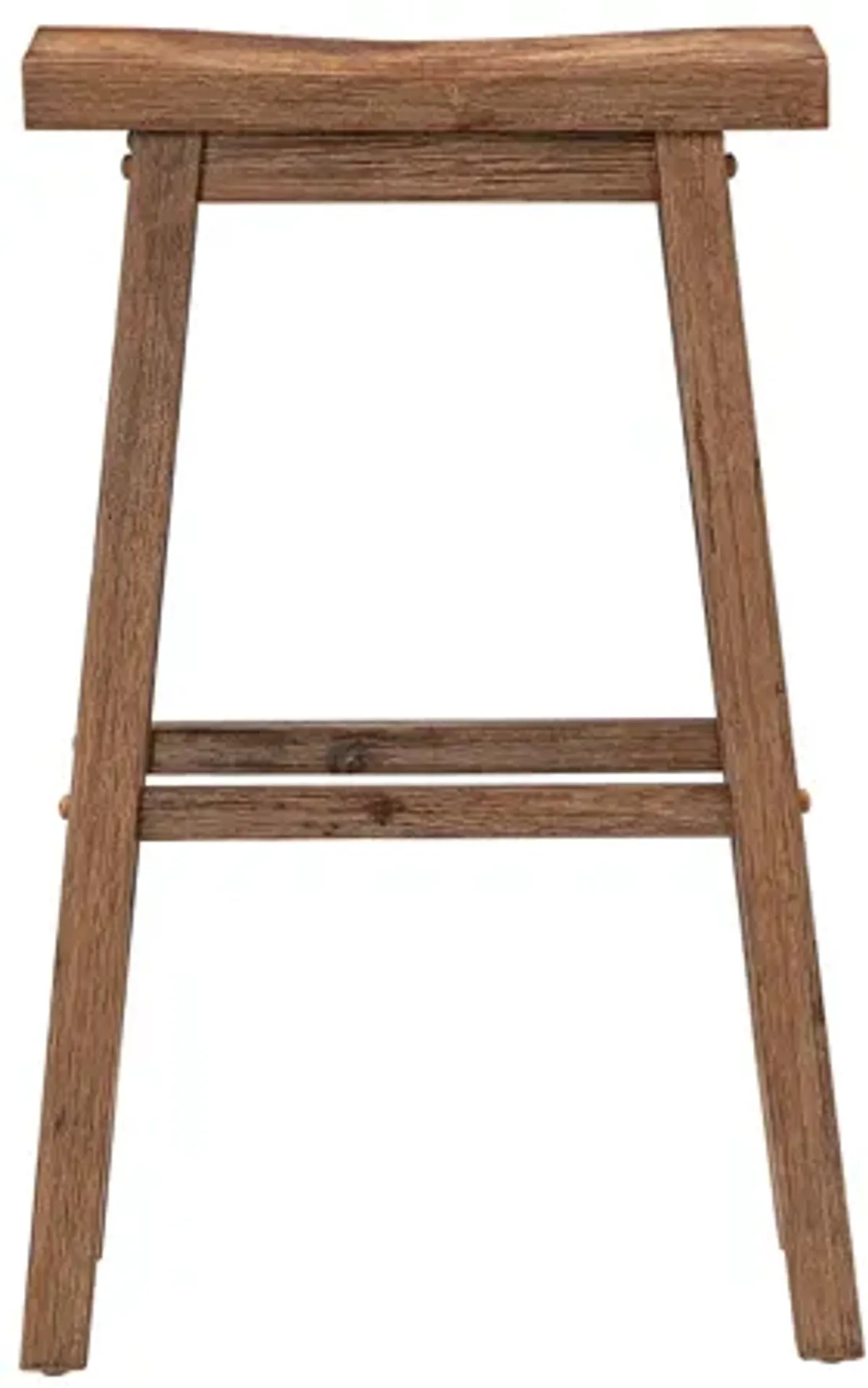 29" Sonoma Saddle Stool [Barnwood Wire-Brush]