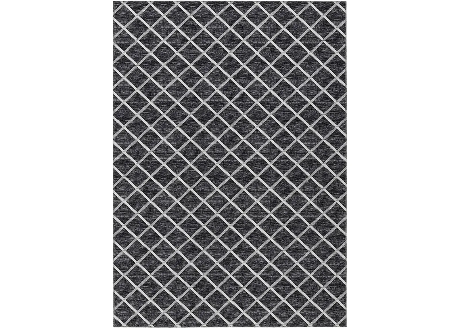 York YO1 Black 5' x 7'6" Rug