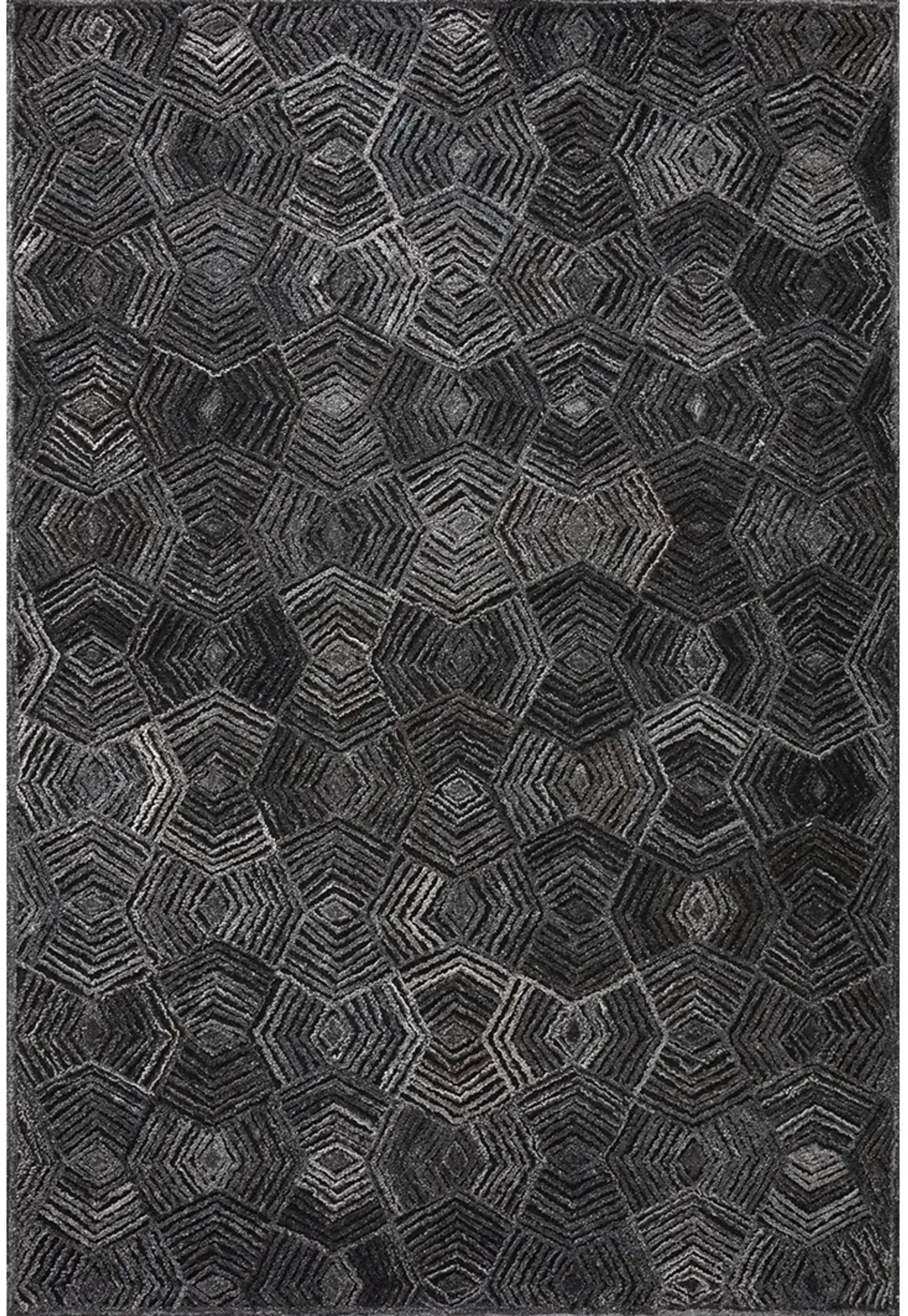 Prescott Charcoal 9'3" x 13' Rug