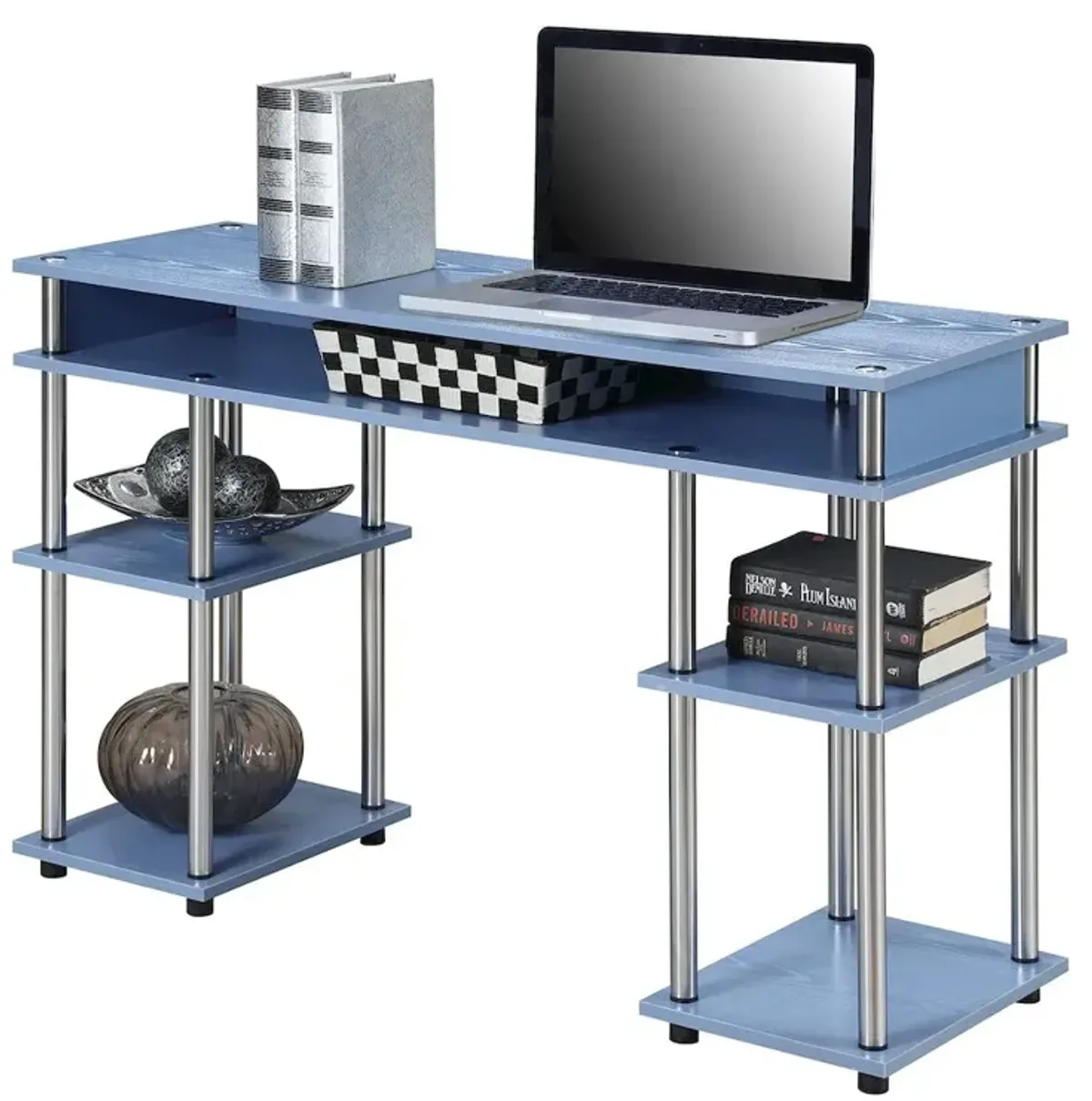 Convience Concept, Inc. Designs2Go No Tools Student Desk with Shelves