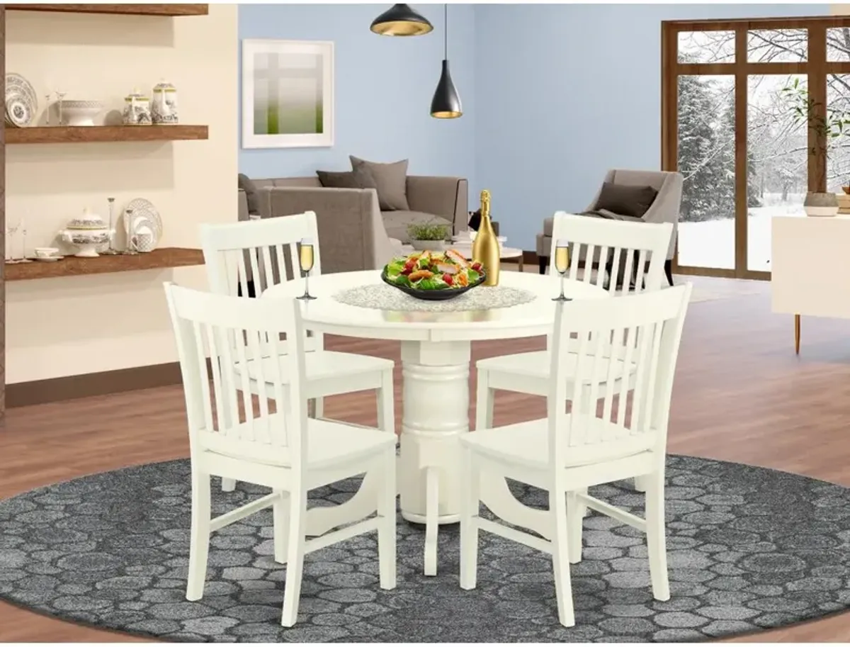 Dining Room Set Linen White