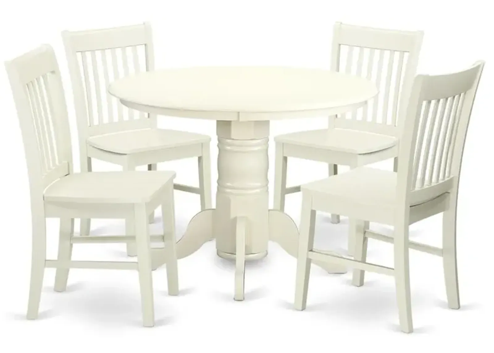 Dining Room Set Linen White